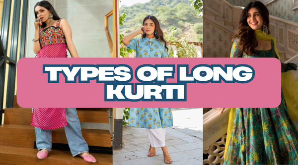 Types of long kurti