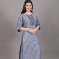 Plus size Cotton kurta Party Wear Yadya Threads Plus size Comfort