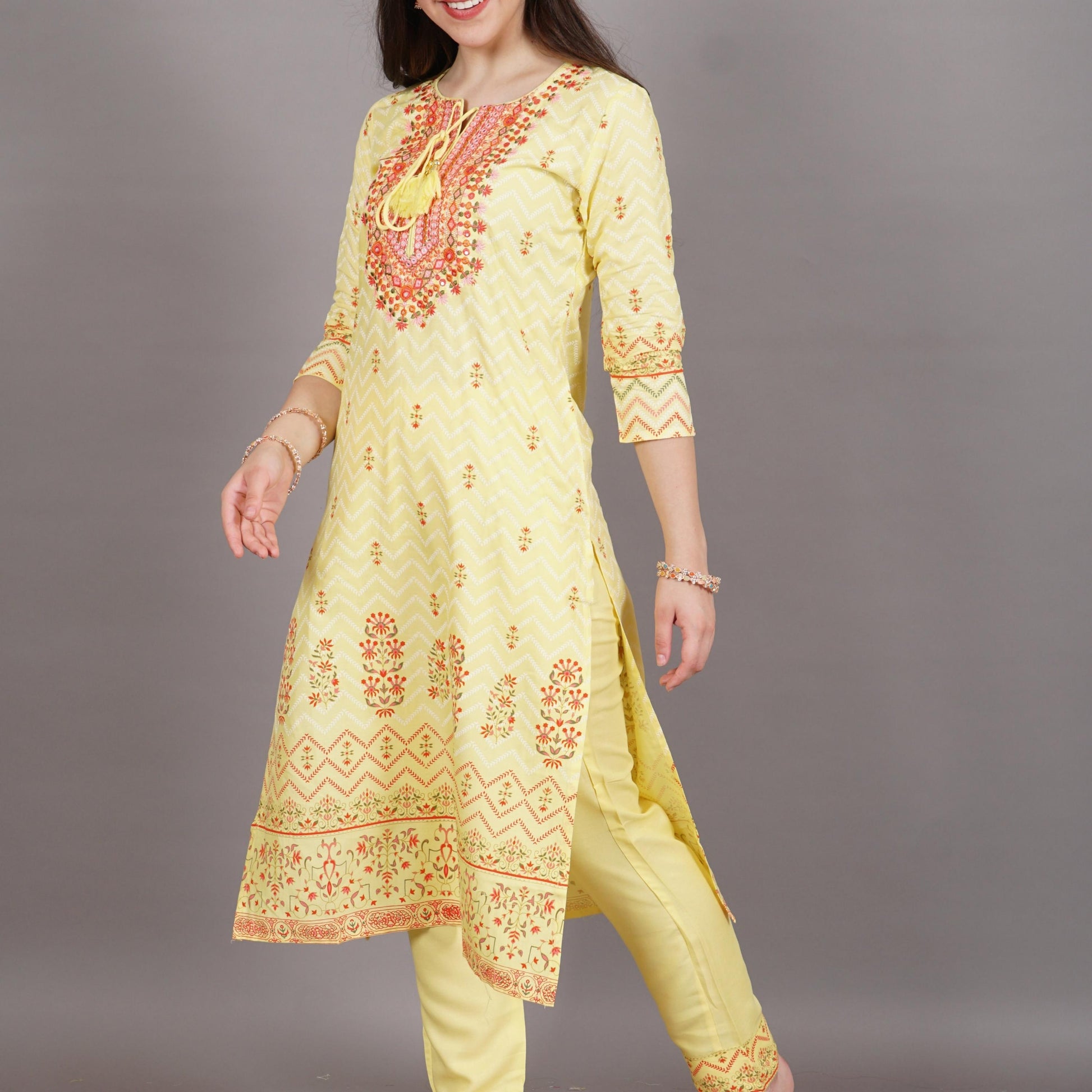 Cotton kurta set