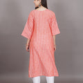 Plus size Cotton kurta Party Wear Yadya Threads Plus size Comfort