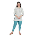 Women Cotton Dhoti Pant Set, Kurta set for women, Yadya Threads