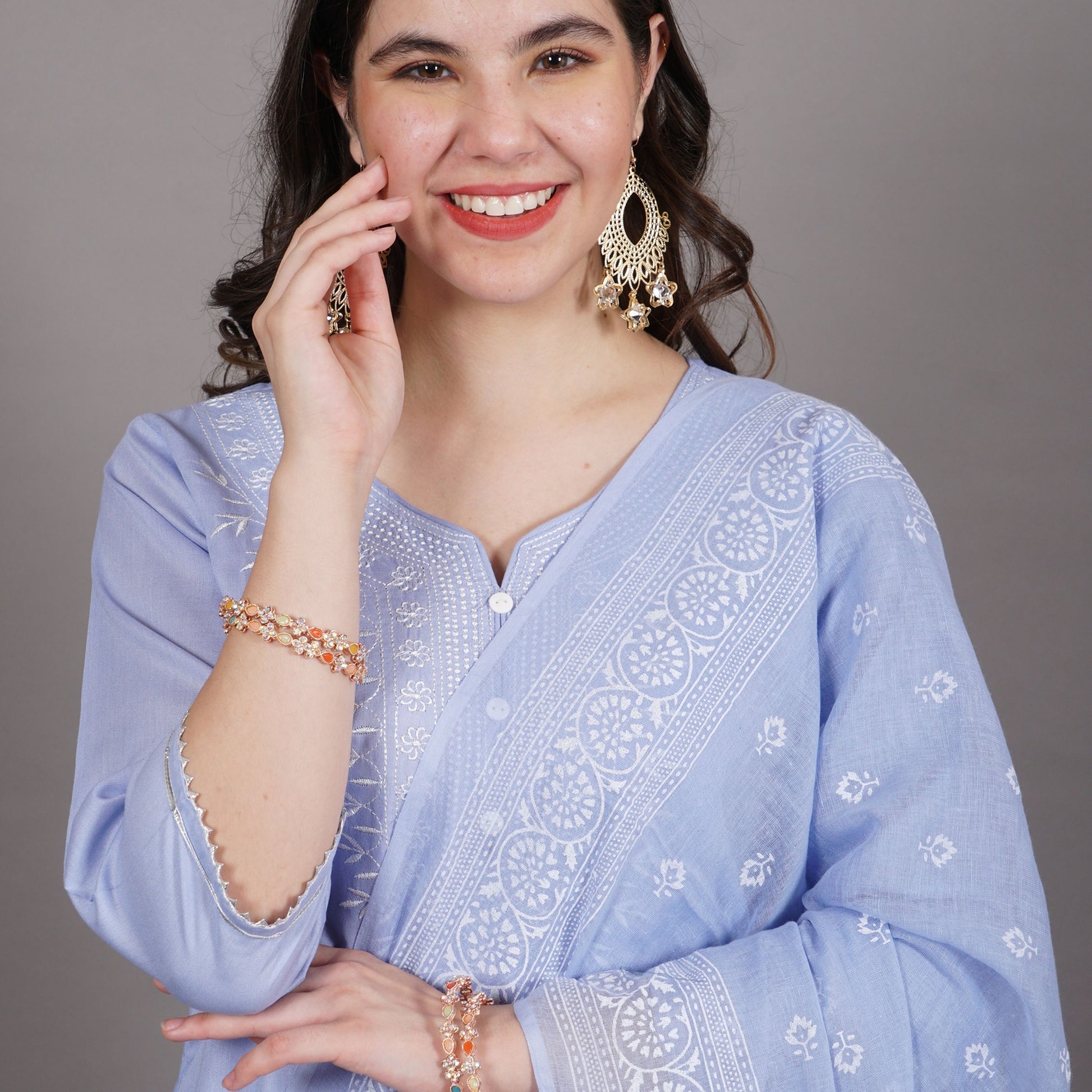 Cotton Kurta Set