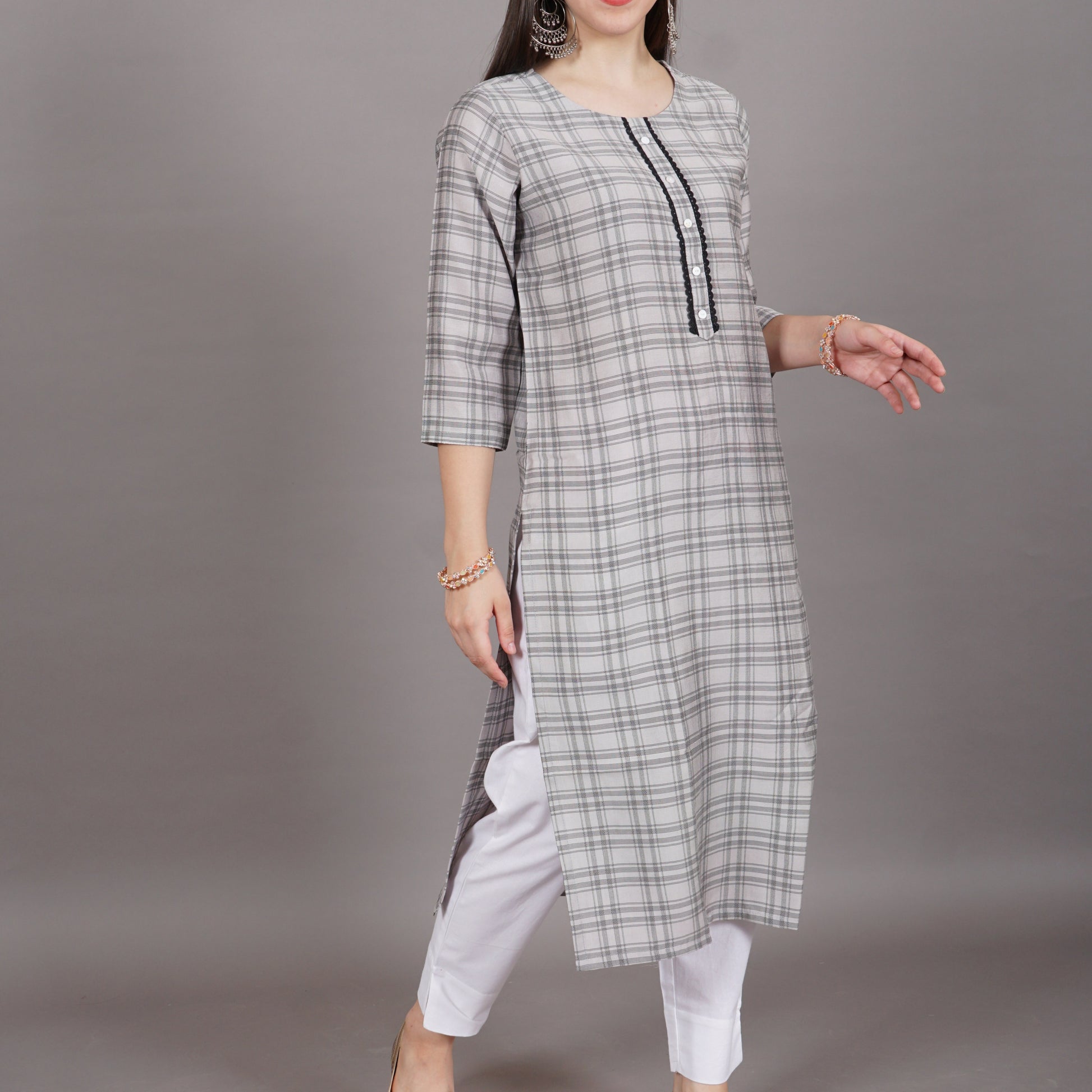 Kurta for women , Women Straight Kurta, Cotton Kurta, Yadya Threads, Kurtas for women 