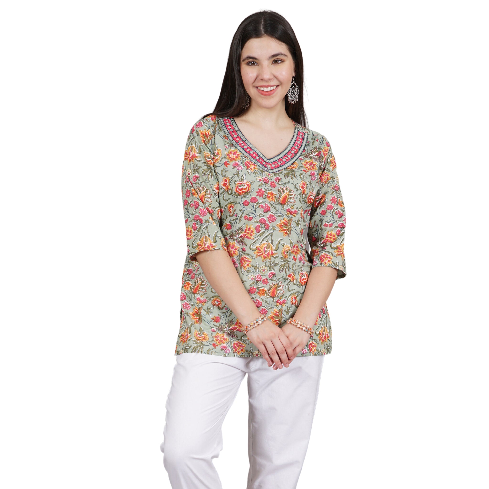 Short Kurti cotton kurti Yadya Threads