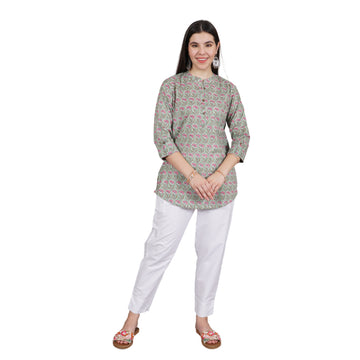 Short Kurti Cotton Kurti Short cotton kurti Yadya threads