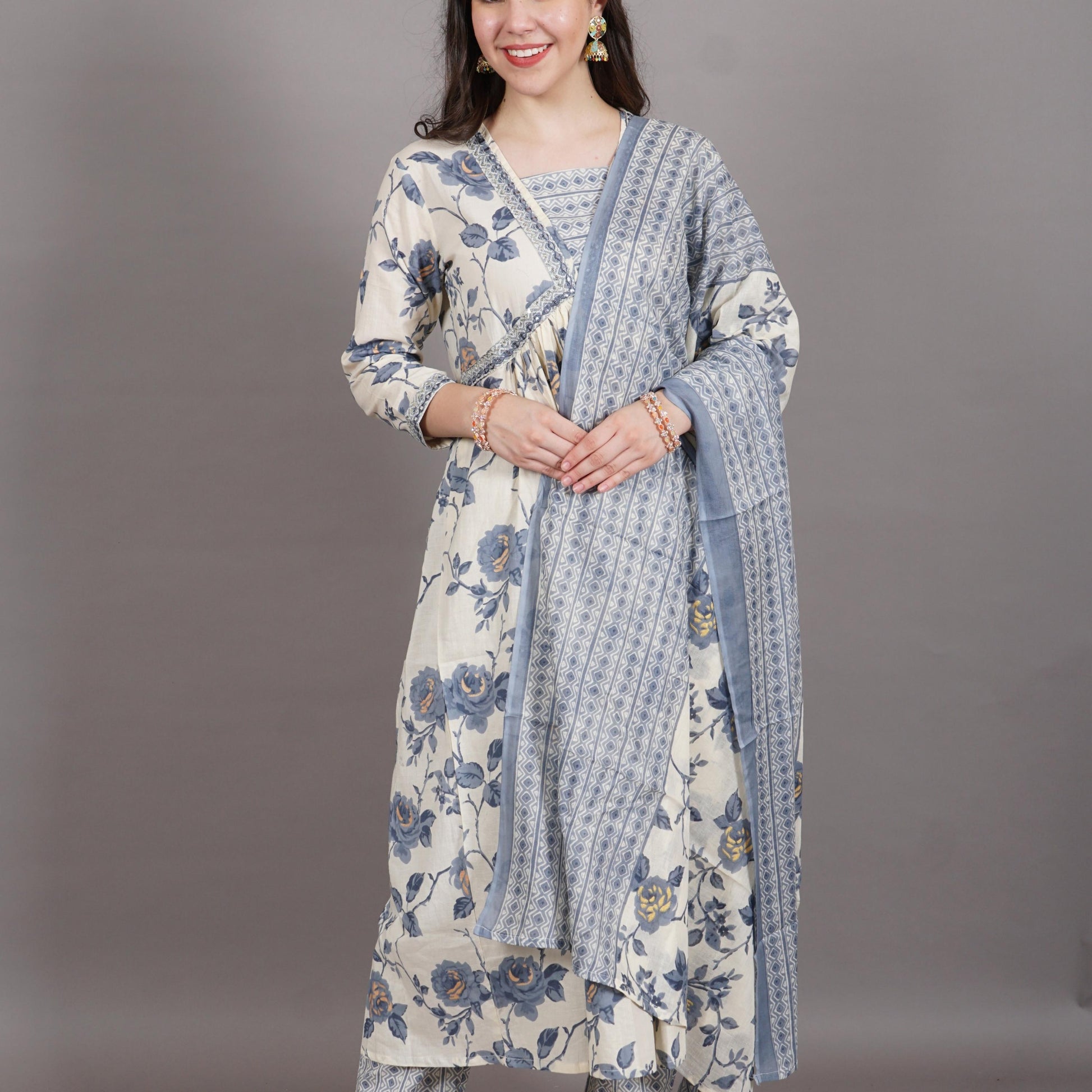 Cotton Kurta Set, Kurta set for women