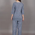 cotton nightsuit, yadya threads, cotton nightwear, cotton cord-set