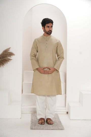 Men's Coffee Kurta