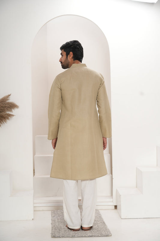 Men's Coffee Kurta